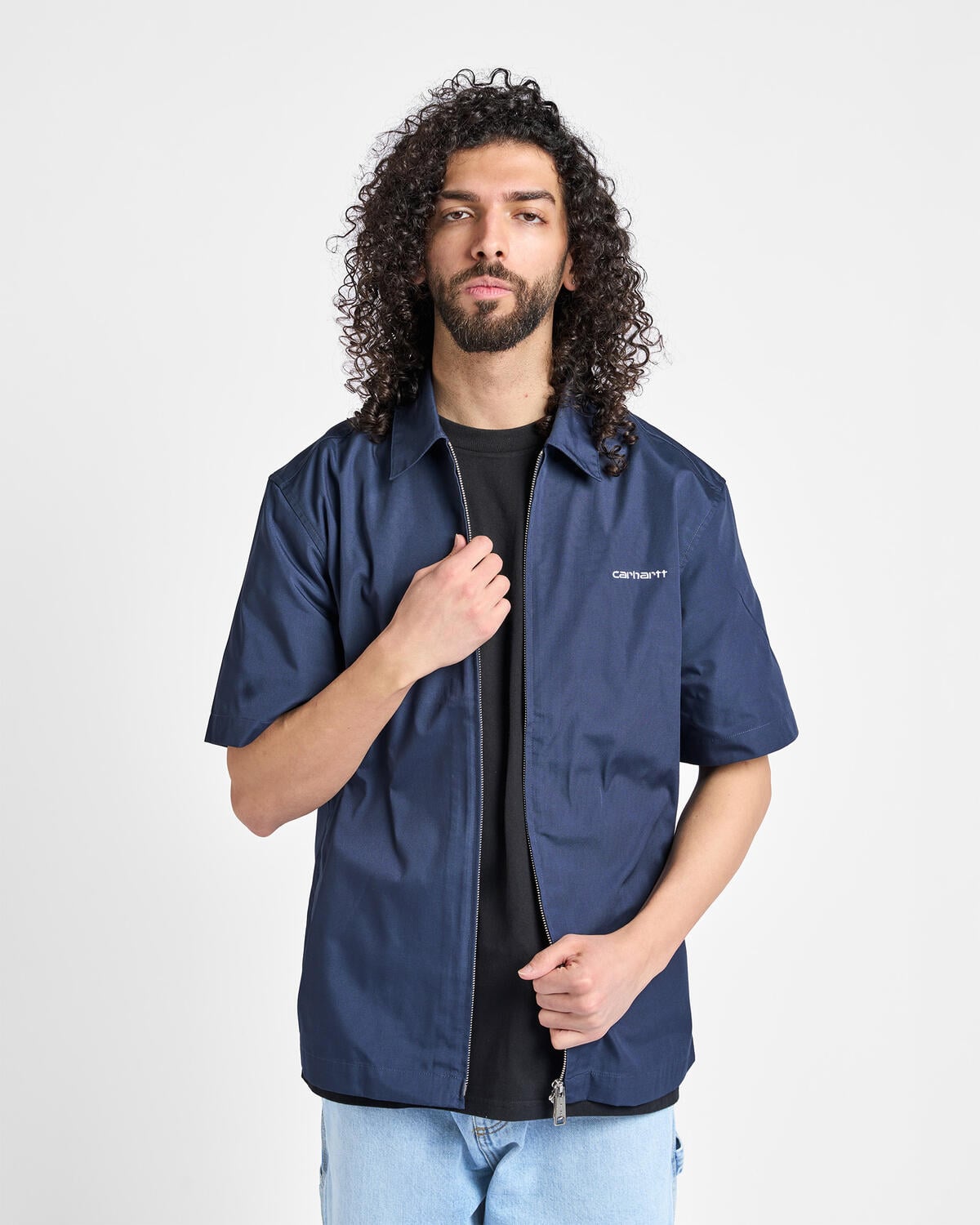 Carhartt WIP Postal Zip Shirt | I036189.28JXX | AFEW STORE